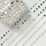 Load image into Gallery viewer, Sterling Silver Flat Marina Link Chain