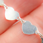 Load image into Gallery viewer, Sterling Silver Heart Chain