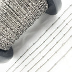 Load image into Gallery viewer, Oxidized Sterling Silver Satellite Chain