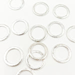 Load image into Gallery viewer, 15MM White Sterling Silver Ring Connector
