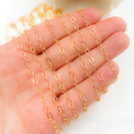 Load image into Gallery viewer, 14K Gold Filled Oval Flat Link Chain