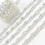Load image into Gallery viewer, Sterling Silver Smooth Marina Chain