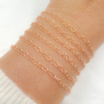 Load image into Gallery viewer, Rose Gold Filled Smooth Cable Chain