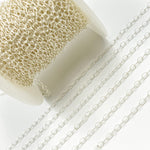 Load image into Gallery viewer, Sterling Silver Flat Cable Chain