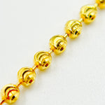 Load image into Gallery viewer, Gold Plated Sterling Silver Ball Necklace