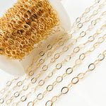 Load image into Gallery viewer, 14K Gold Filled Flat Ova Link Chain