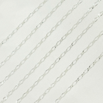 Load image into Gallery viewer, Sterling Silver Long and Short Link Chain