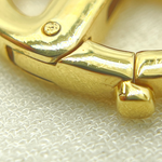 Load image into Gallery viewer, 17MM Gold-plated Sterling Silver Marina Clasp