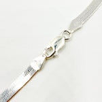 Load image into Gallery viewer, Sterling Silver 4.3mm Herringbone Necklace