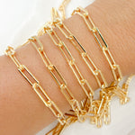 Load image into Gallery viewer, 14K Gold Filled Paperclip Chain