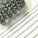 Load image into Gallery viewer, Natural Zircon Quartz Wire Chain