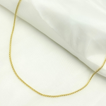 Load image into Gallery viewer, 14k Solid Yellow Gold Popcorn Chain