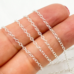 Load image into Gallery viewer, 1320SS. Sterling Silver Cable Link Chain