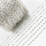 Load image into Gallery viewer, Z46SS. 925 Sterling Silver Flat Marina Chain