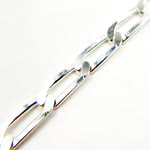 Load image into Gallery viewer, Sterling Silver Flat Paperclip Necklace