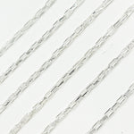 Load image into Gallery viewer, Sterling Silver Diamond Cut Box Chain