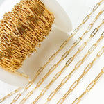Load image into Gallery viewer, 14K Gold Filled Flat Paperclip Chain