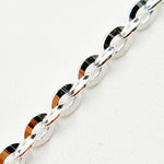 Load image into Gallery viewer, Sterling Silver Flat Cable Chain