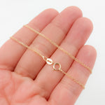 Load image into Gallery viewer, 4K Solid Gold Wheat Chain Necklace