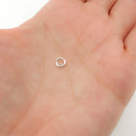 Load image into Gallery viewer, 18Gauge White Sterling Silver Open Jump Ring
