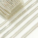 Load image into Gallery viewer, 925 Sterling Silver Double Curb Chain