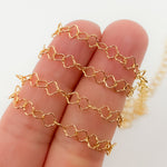 Load image into Gallery viewer, 14K Gold Filled Clover Link Chain