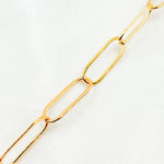 Load image into Gallery viewer, 14k Gold Filled Paperclip Flat Chain
