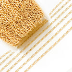 Load image into Gallery viewer, 14K Yellow Gold Filled Figaro Style Chain