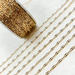 Load image into Gallery viewer, 14K Gold Filled Diamond Cut Marina Link Chain