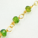 Load image into Gallery viewer, Tourmaline Wire Wrap Chain