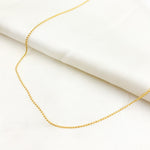 Load image into Gallery viewer, 120CP. 14K Solid Yellow Gold Ball Link Chain