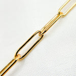 Load image into Gallery viewer, 14K Gold-Filled Smooth Paperclip Chain