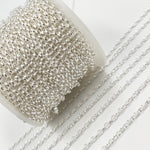 Load image into Gallery viewer, Sterling Silver Oval Link Chain