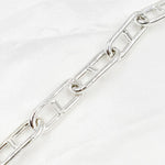 Load image into Gallery viewer, Sterling Silver Hollow Marina Link Chain