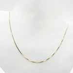 Load image into Gallery viewer, 050VED18K. 18K Solid Gold Box Chain