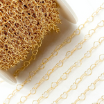 Load image into Gallery viewer, Gold Filled Heart Link Chain