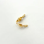 Load image into Gallery viewer, Gold Filled Clamshell Bead Tip with Two Rings