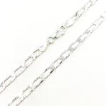 Load image into Gallery viewer, Sterling Silver Flat Paperclip Necklace