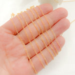 Load image into Gallery viewer, 14K Gold Filled Rope Link Chain