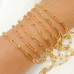 Load image into Gallery viewer, 14K Gold-Filled Smooth Paperclip Chain