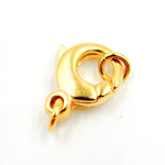 Load image into Gallery viewer, 14MM Gold-plated Sterling Silver Trigger Clasp