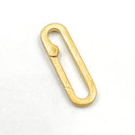 Load image into Gallery viewer, 20MM Gold-Plated Matte Sterling Silver Clasp