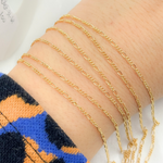 Load image into Gallery viewer, 14k Gold Filled Figaro Chain