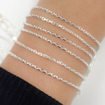 Load image into Gallery viewer, Sterling Silver Dainty Chain