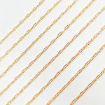Load image into Gallery viewer, 14k Gold Filled Paperclip Chain