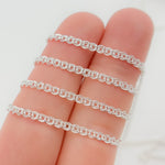 Load image into Gallery viewer, Sterling Silver Double Curb Chain