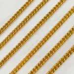 Load image into Gallery viewer, 14K Gold Filled Solid Curb Link Chain