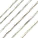 Load image into Gallery viewer, Sterling Silver Flat Curb Chain