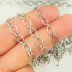 Load image into Gallery viewer, Oxidized 925 Sterling Silver Short & Long Link