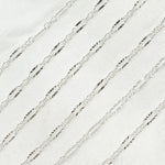 Load image into Gallery viewer, Sterling Silver Diamond Cut Marina Link Chain